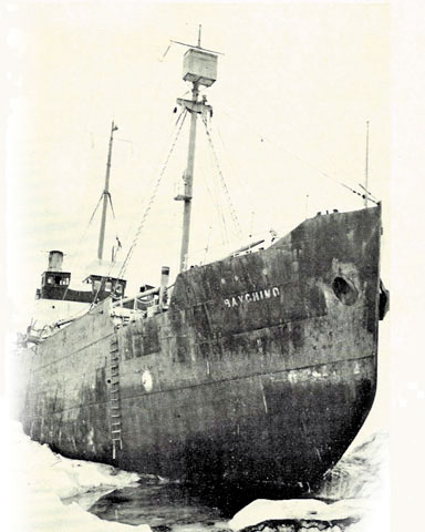 Image result for A ship abandoned off the coast of Alaska in 1931 was spotted, still adrift in the Arctic, in 1969.