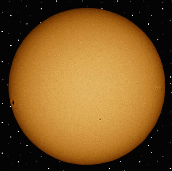 A day on Mercury is equivalent to almost 59 days on the Earth